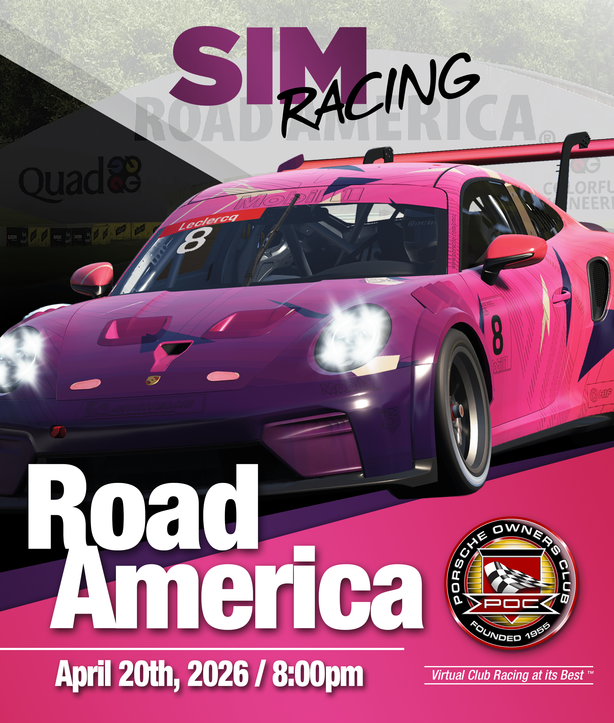 POCSim_2026_Road_America Porsche Owners Club